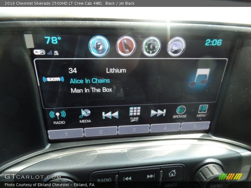 Black / Jet Black 2019 Chevrolet Silverado 2500HD LT Crew Cab 4WD
