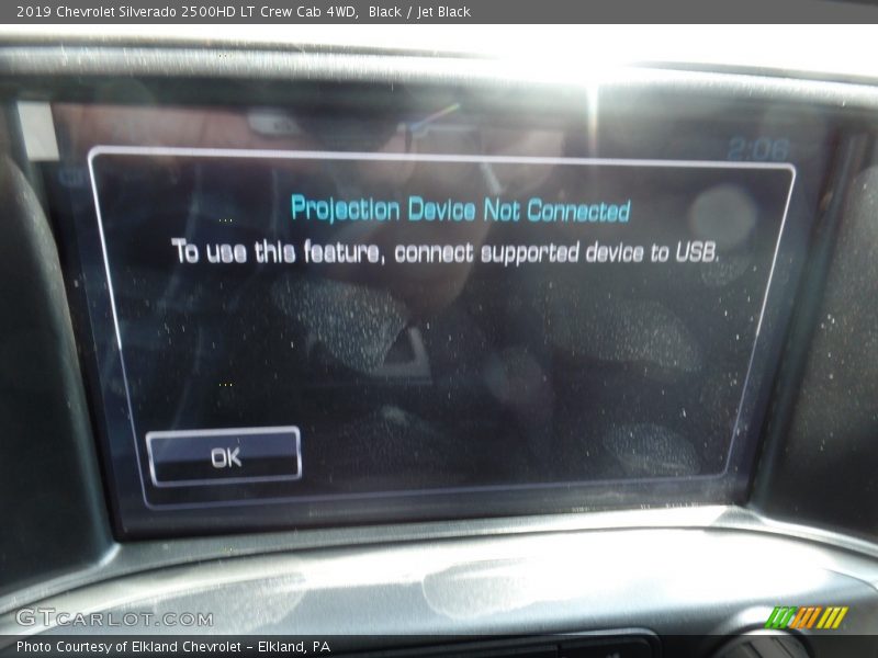 Black / Jet Black 2019 Chevrolet Silverado 2500HD LT Crew Cab 4WD