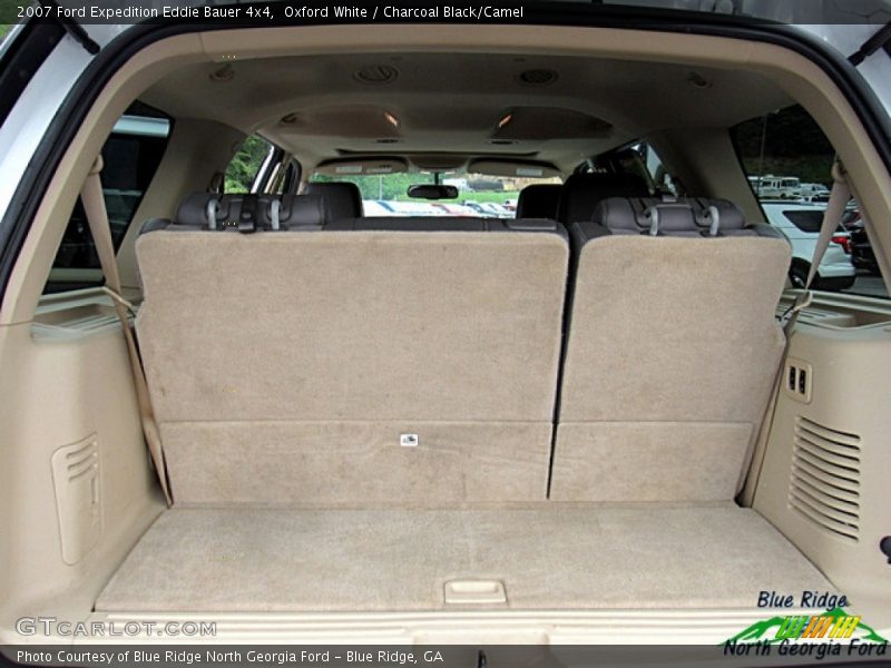 Oxford White / Charcoal Black/Camel 2007 Ford Expedition Eddie Bauer 4x4