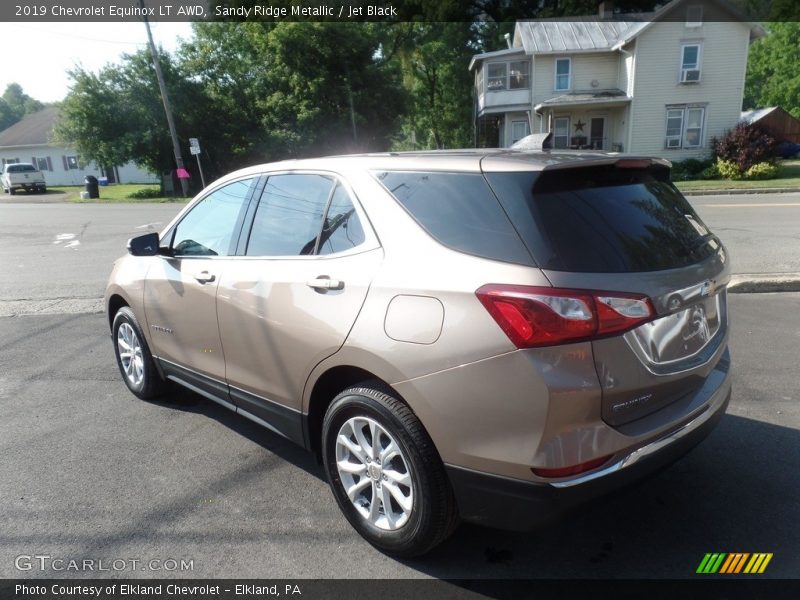 Sandy Ridge Metallic / Jet Black 2019 Chevrolet Equinox LT AWD