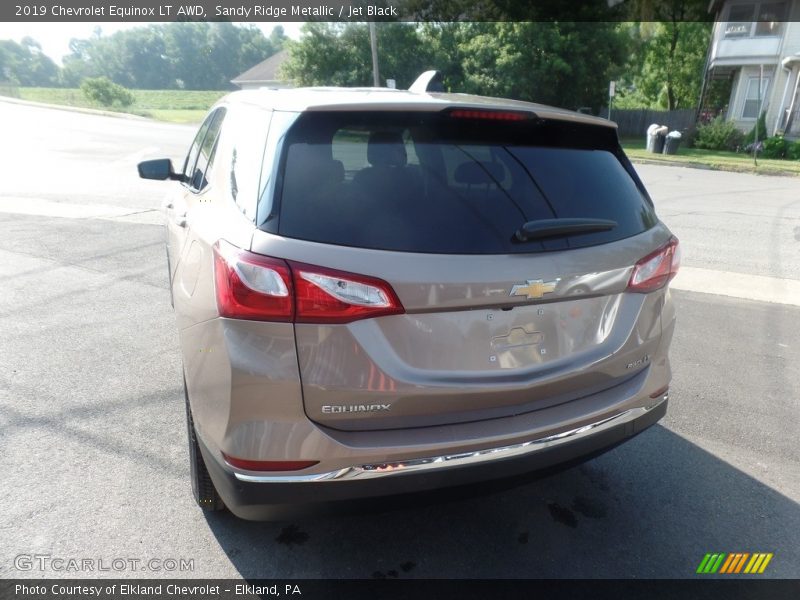 Sandy Ridge Metallic / Jet Black 2019 Chevrolet Equinox LT AWD