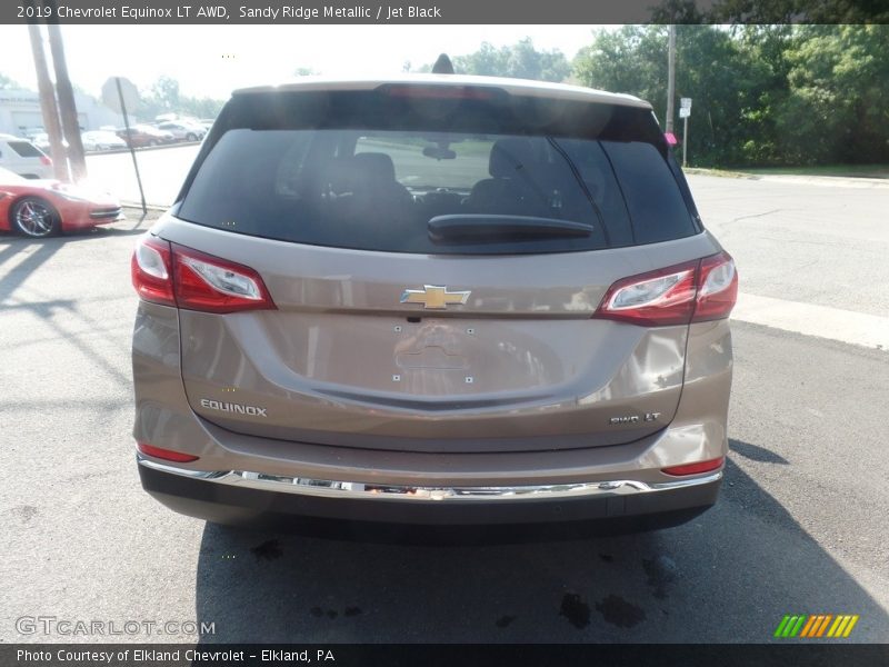 Sandy Ridge Metallic / Jet Black 2019 Chevrolet Equinox LT AWD