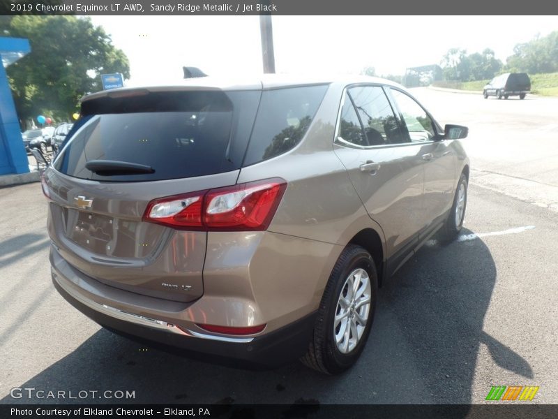 Sandy Ridge Metallic / Jet Black 2019 Chevrolet Equinox LT AWD