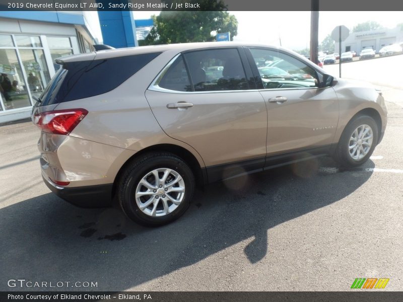 Sandy Ridge Metallic / Jet Black 2019 Chevrolet Equinox LT AWD