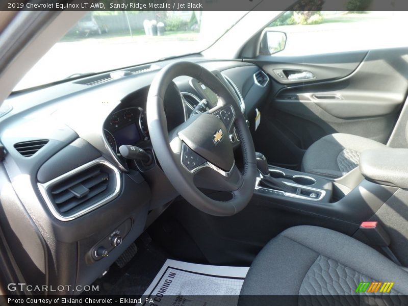 Sandy Ridge Metallic / Jet Black 2019 Chevrolet Equinox LT AWD