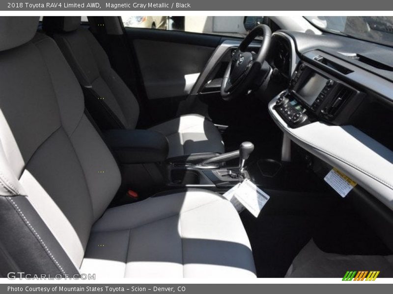 Magnetic Gray Metallic / Black 2018 Toyota RAV4 Limited AWD
