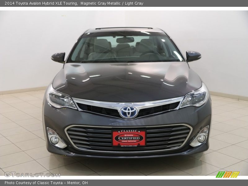 Magnetic Gray Metallic / Light Gray 2014 Toyota Avalon Hybrid XLE Touring