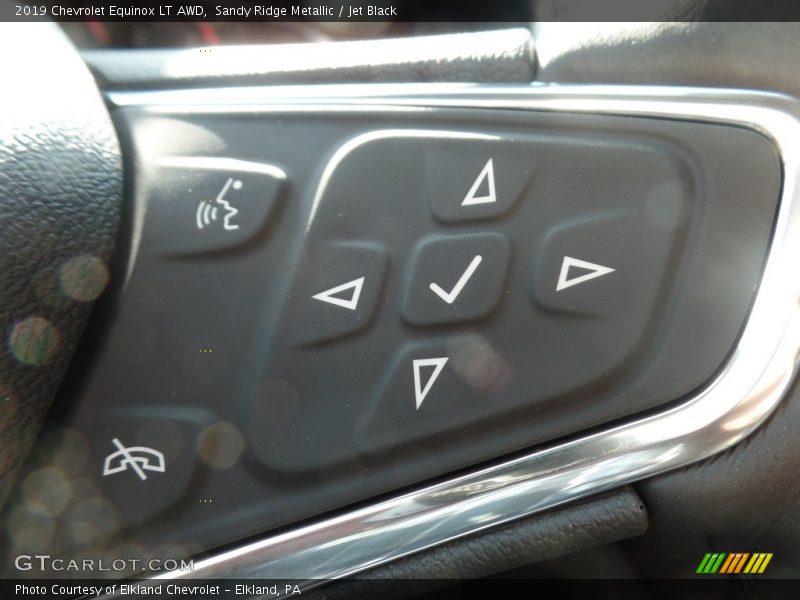 Sandy Ridge Metallic / Jet Black 2019 Chevrolet Equinox LT AWD