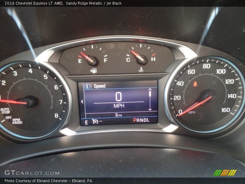 Sandy Ridge Metallic / Jet Black 2019 Chevrolet Equinox LT AWD
