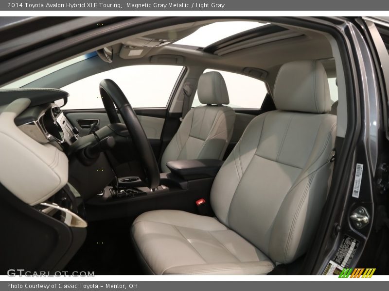 Magnetic Gray Metallic / Light Gray 2014 Toyota Avalon Hybrid XLE Touring