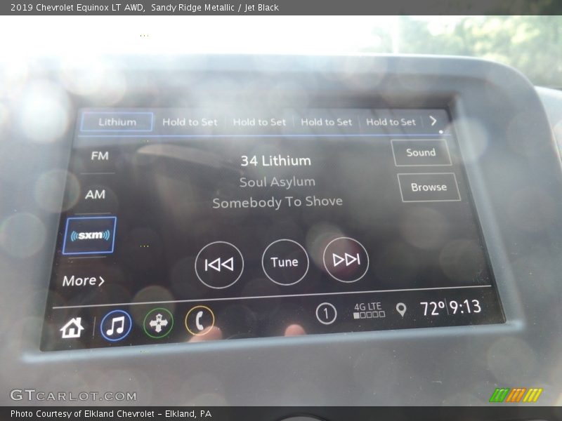 Sandy Ridge Metallic / Jet Black 2019 Chevrolet Equinox LT AWD