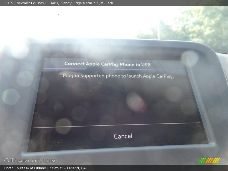 Sandy Ridge Metallic / Jet Black 2019 Chevrolet Equinox LT AWD