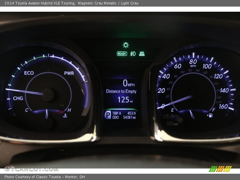 Magnetic Gray Metallic / Light Gray 2014 Toyota Avalon Hybrid XLE Touring