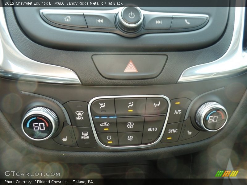 Sandy Ridge Metallic / Jet Black 2019 Chevrolet Equinox LT AWD