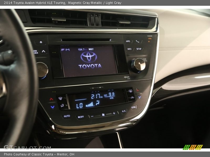 Magnetic Gray Metallic / Light Gray 2014 Toyota Avalon Hybrid XLE Touring