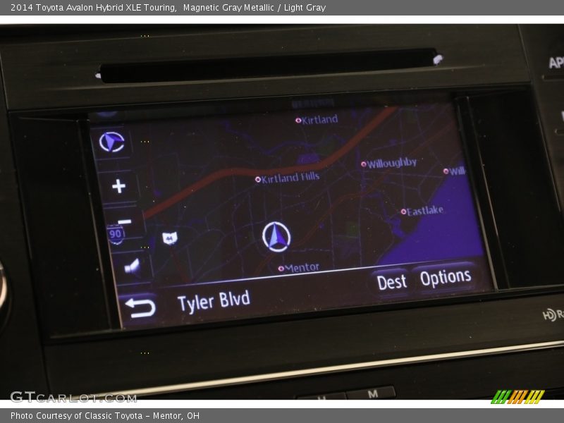 Magnetic Gray Metallic / Light Gray 2014 Toyota Avalon Hybrid XLE Touring