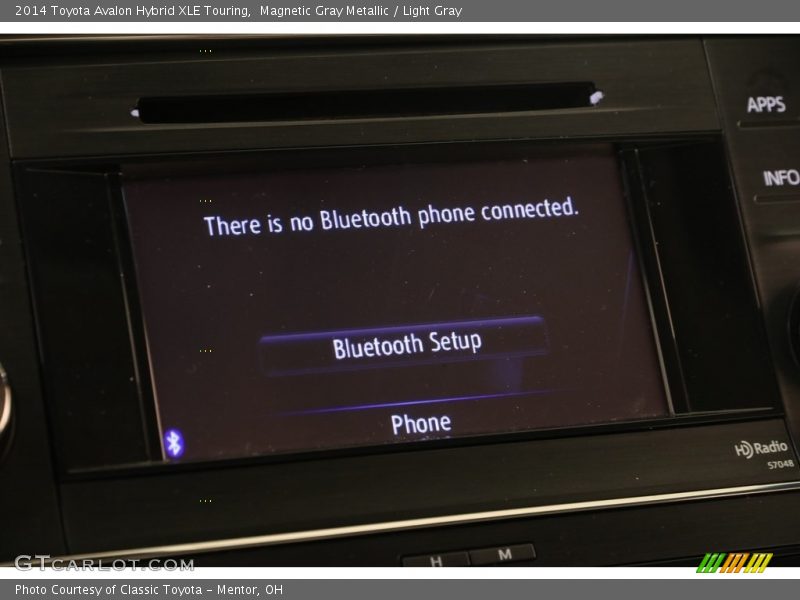 Magnetic Gray Metallic / Light Gray 2014 Toyota Avalon Hybrid XLE Touring