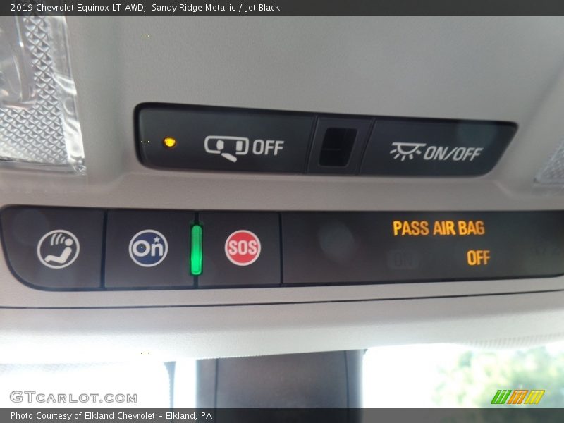 Sandy Ridge Metallic / Jet Black 2019 Chevrolet Equinox LT AWD