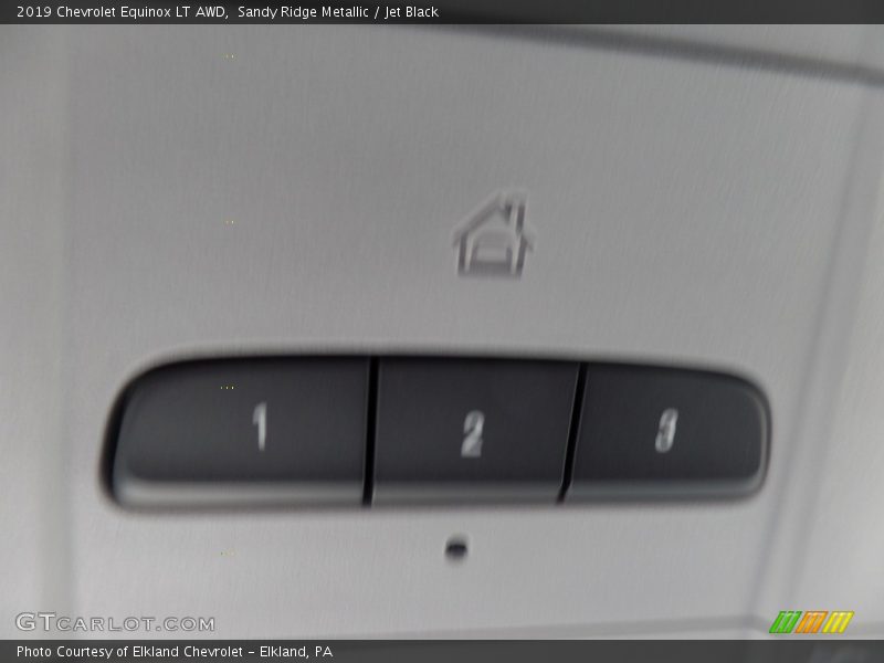 Sandy Ridge Metallic / Jet Black 2019 Chevrolet Equinox LT AWD