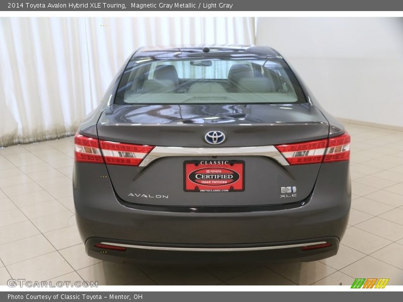 Magnetic Gray Metallic / Light Gray 2014 Toyota Avalon Hybrid XLE Touring