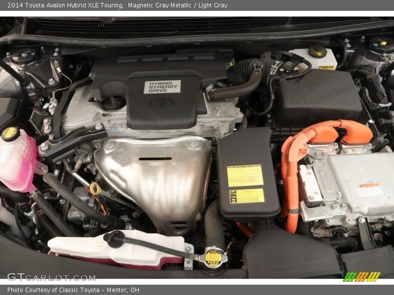 Magnetic Gray Metallic / Light Gray 2014 Toyota Avalon Hybrid XLE Touring