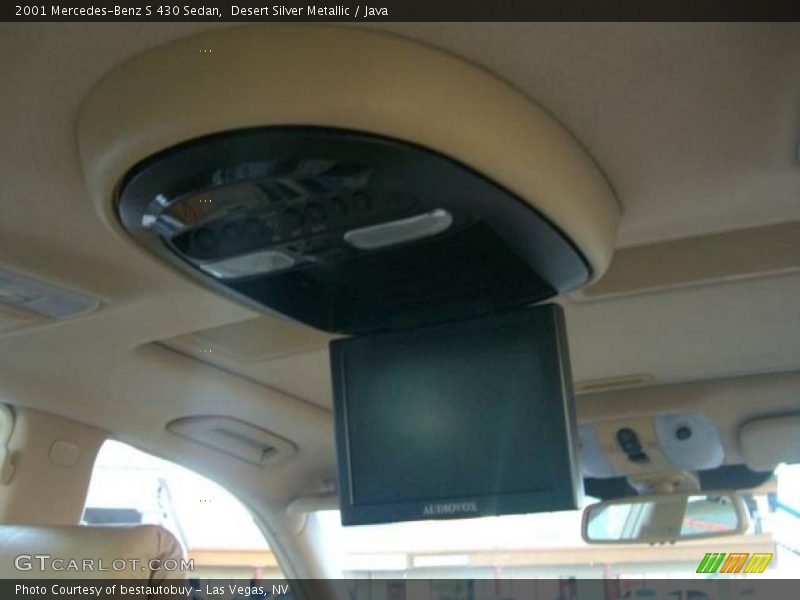 Desert Silver Metallic / Java 2001 Mercedes-Benz S 430 Sedan