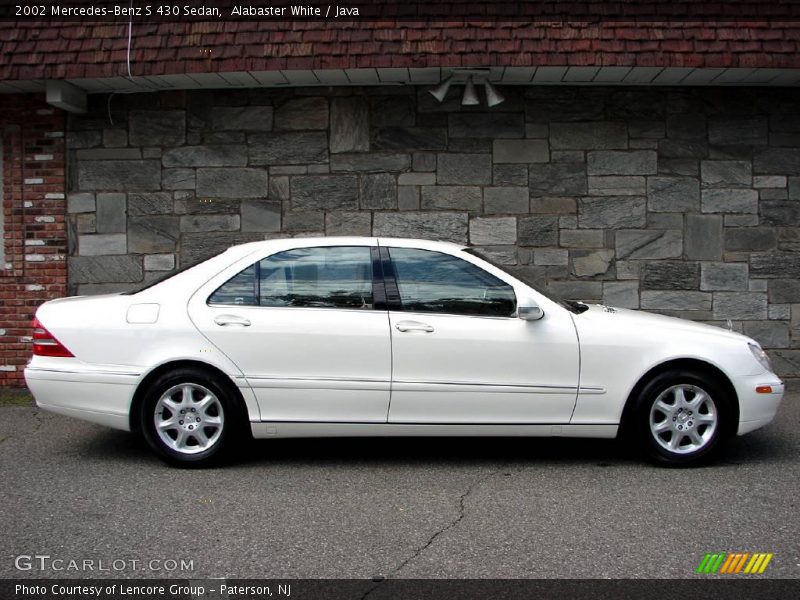 Alabaster White / Java 2002 Mercedes-Benz S 430 Sedan
