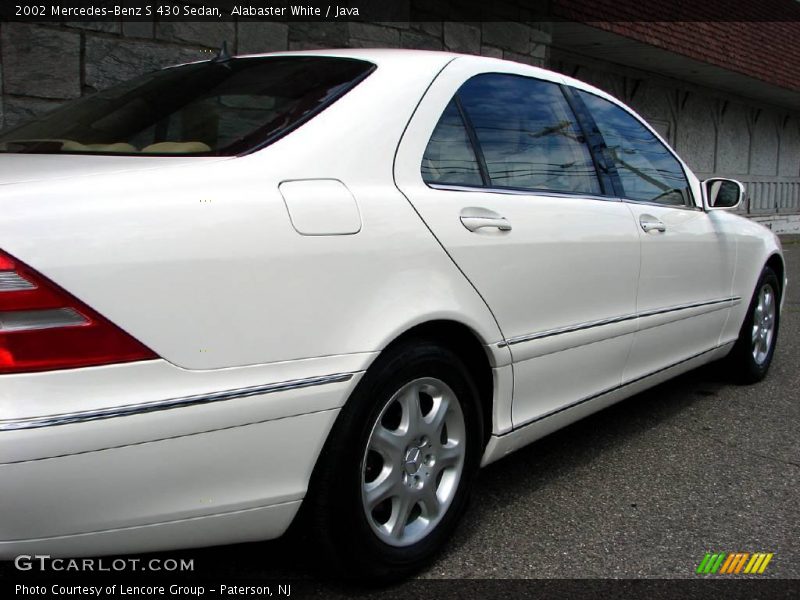 Alabaster White / Java 2002 Mercedes-Benz S 430 Sedan