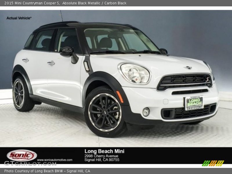 Absolute Black Metallic / Carbon Black 2015 Mini Countryman Cooper S