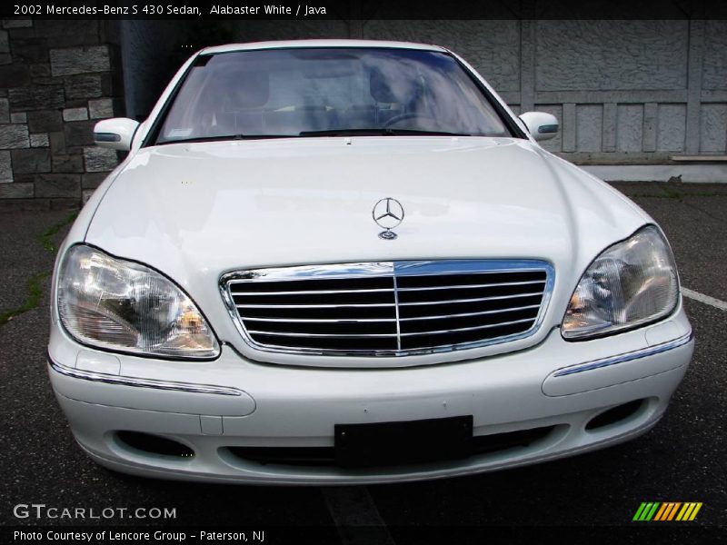 Alabaster White / Java 2002 Mercedes-Benz S 430 Sedan