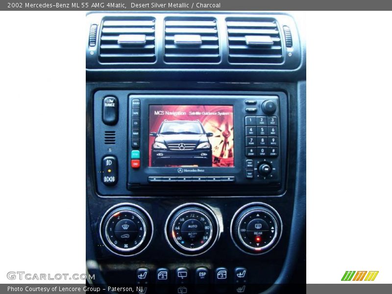 Desert Silver Metallic / Charcoal 2002 Mercedes-Benz ML 55 AMG 4Matic