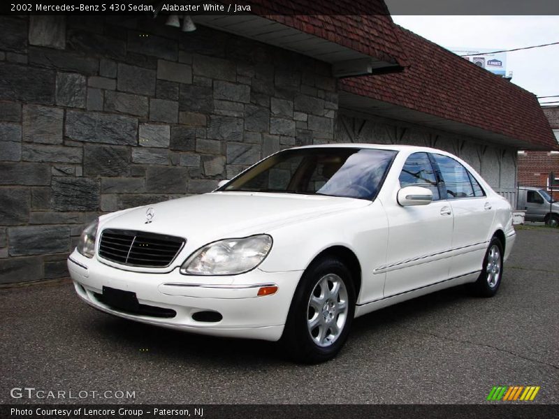 Alabaster White / Java 2002 Mercedes-Benz S 430 Sedan