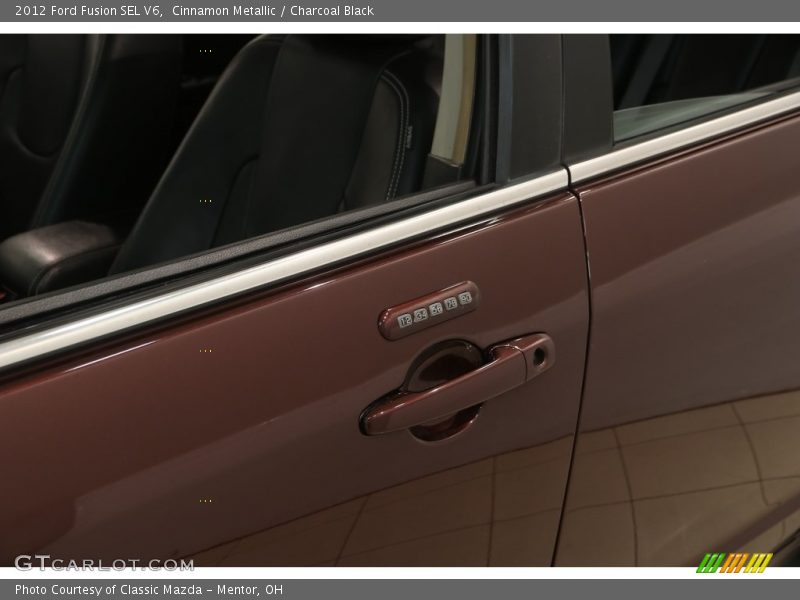 Cinnamon Metallic / Charcoal Black 2012 Ford Fusion SEL V6