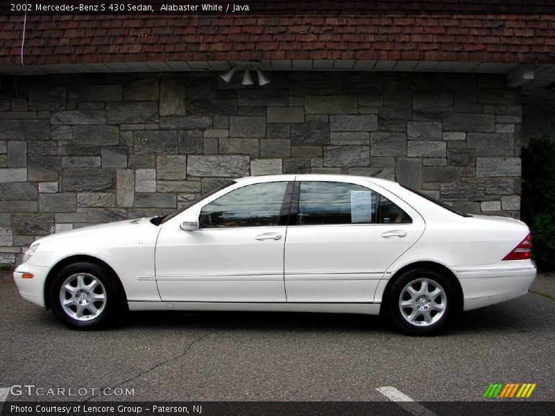 Alabaster White / Java 2002 Mercedes-Benz S 430 Sedan