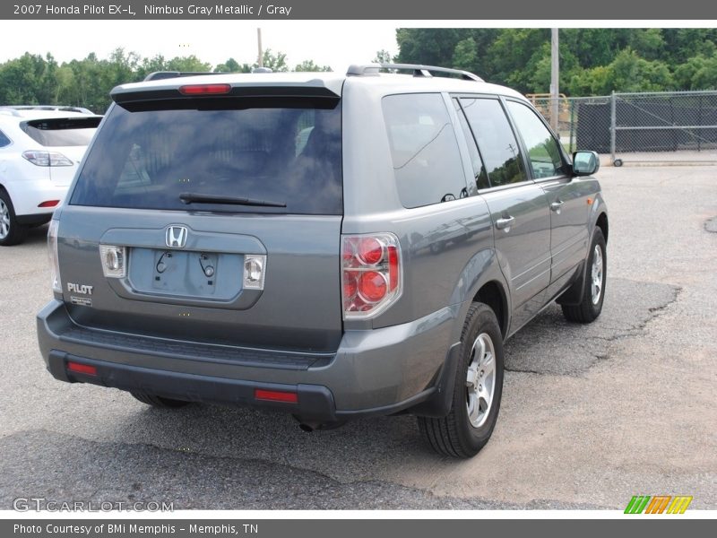 Nimbus Gray Metallic / Gray 2007 Honda Pilot EX-L