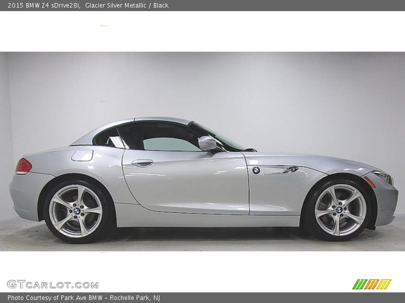 Glacier Silver Metallic / Black 2015 BMW Z4 sDrive28i