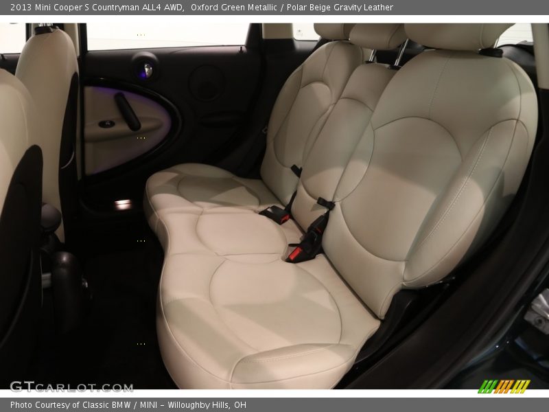 Oxford Green Metallic / Polar Beige Gravity Leather 2013 Mini Cooper S Countryman ALL4 AWD
