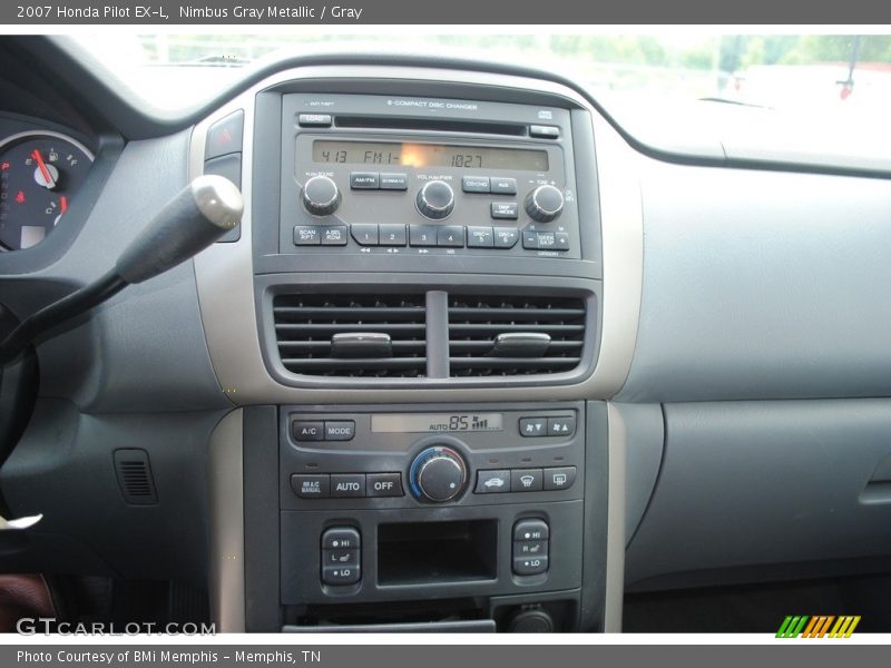 Nimbus Gray Metallic / Gray 2007 Honda Pilot EX-L