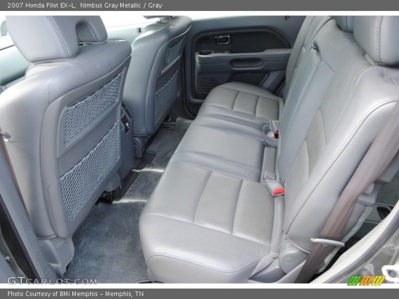 Nimbus Gray Metallic / Gray 2007 Honda Pilot EX-L