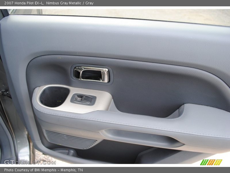 Nimbus Gray Metallic / Gray 2007 Honda Pilot EX-L