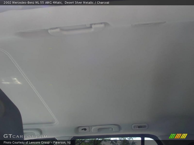 Desert Silver Metallic / Charcoal 2002 Mercedes-Benz ML 55 AMG 4Matic