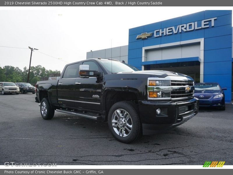 Black / High Country Saddle 2019 Chevrolet Silverado 2500HD High Country Crew Cab 4WD