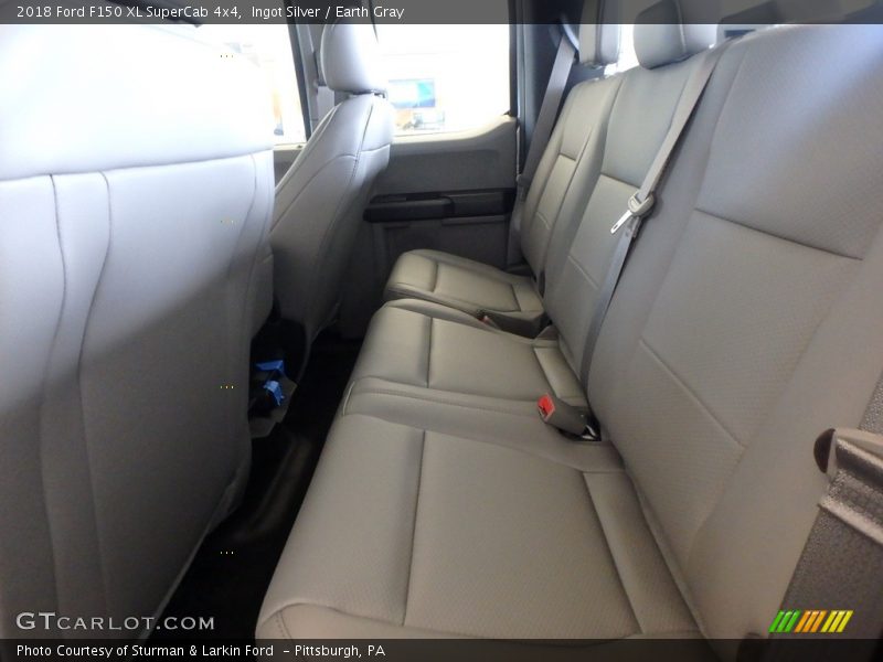 Ingot Silver / Earth Gray 2018 Ford F150 XL SuperCab 4x4