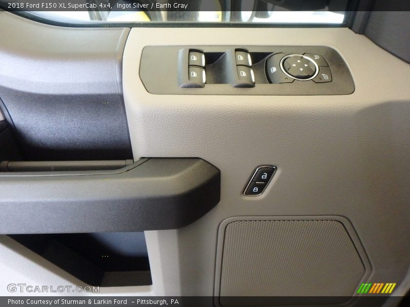Ingot Silver / Earth Gray 2018 Ford F150 XL SuperCab 4x4