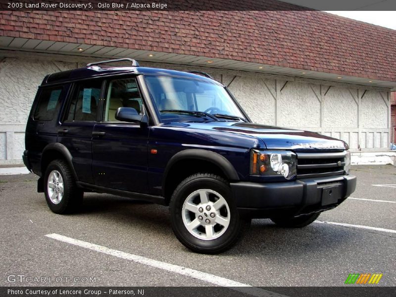 Oslo Blue / Alpaca Beige 2003 Land Rover Discovery S