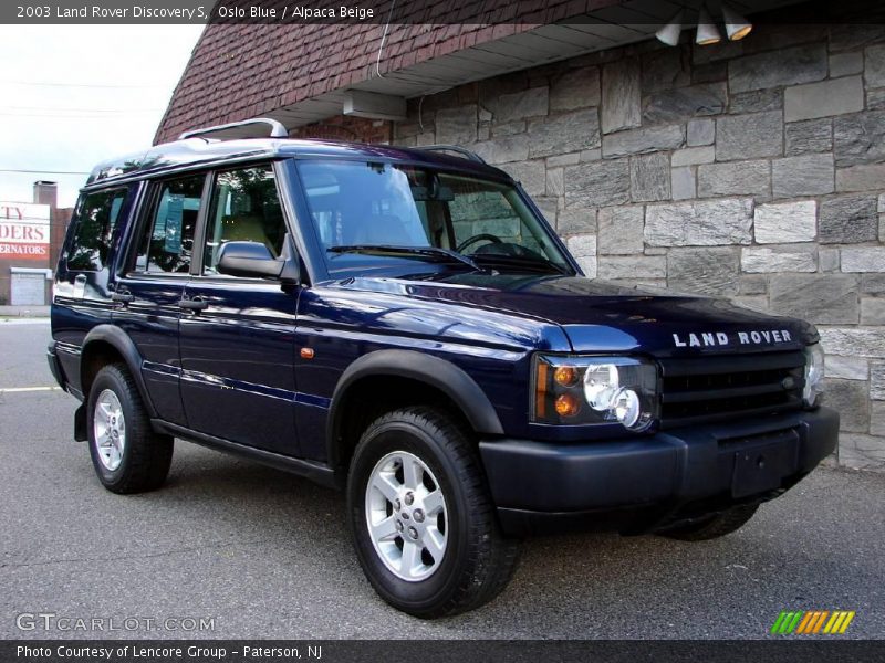 Oslo Blue / Alpaca Beige 2003 Land Rover Discovery S