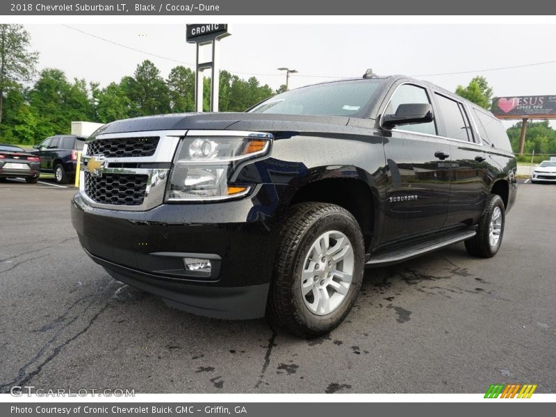 Black / Cocoa/­Dune 2018 Chevrolet Suburban LT