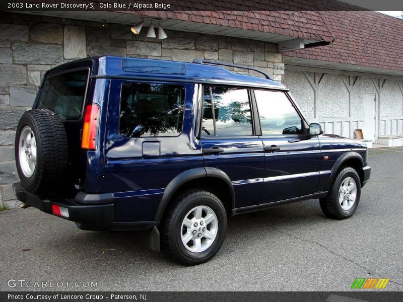 Oslo Blue / Alpaca Beige 2003 Land Rover Discovery S