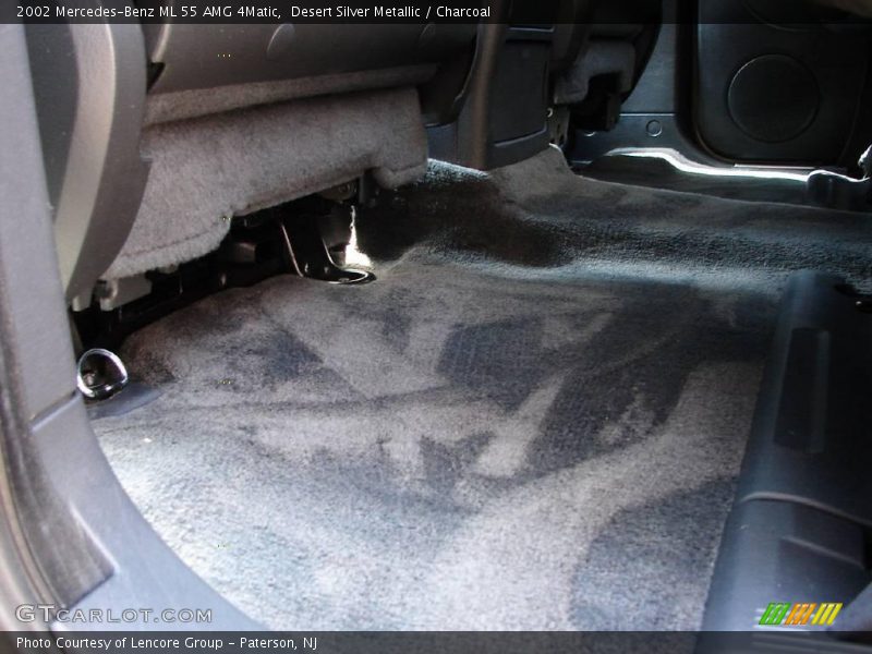 Desert Silver Metallic / Charcoal 2002 Mercedes-Benz ML 55 AMG 4Matic