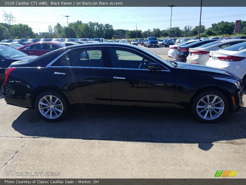 Black Raven / Jet Black/Jet Black Accents 2018 Cadillac CTS AWD